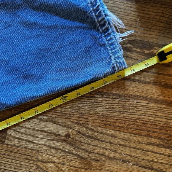 Vintage Carhartt B160 Work Jeans 36X29 Blue Denim Straight Workwear Distressed - Picture 5 of 12